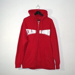 Childish Gambino The New World Tour Red Zip Up Hoodie XL EUC Donald Glover